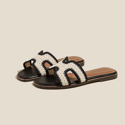 ÉLISE RAPHIA - STYLISH SANDALS
