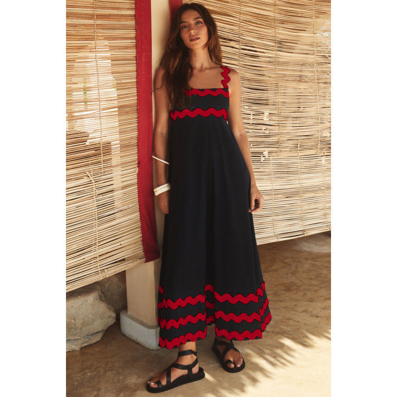 Katie - Sleeveless Floral Printed Loose Dress