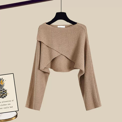 Tina - Cozy three-piece set made of soft fabric with long sleeves