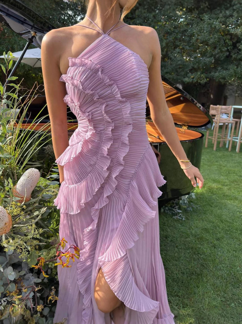 Junie™ - CHARMING RUFFLE DRESS WITH ELEGANT DETAILING