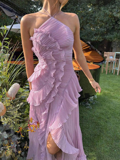 Junie™ - CHARMING RUFFLE DRESS WITH ELEGANT DETAILING