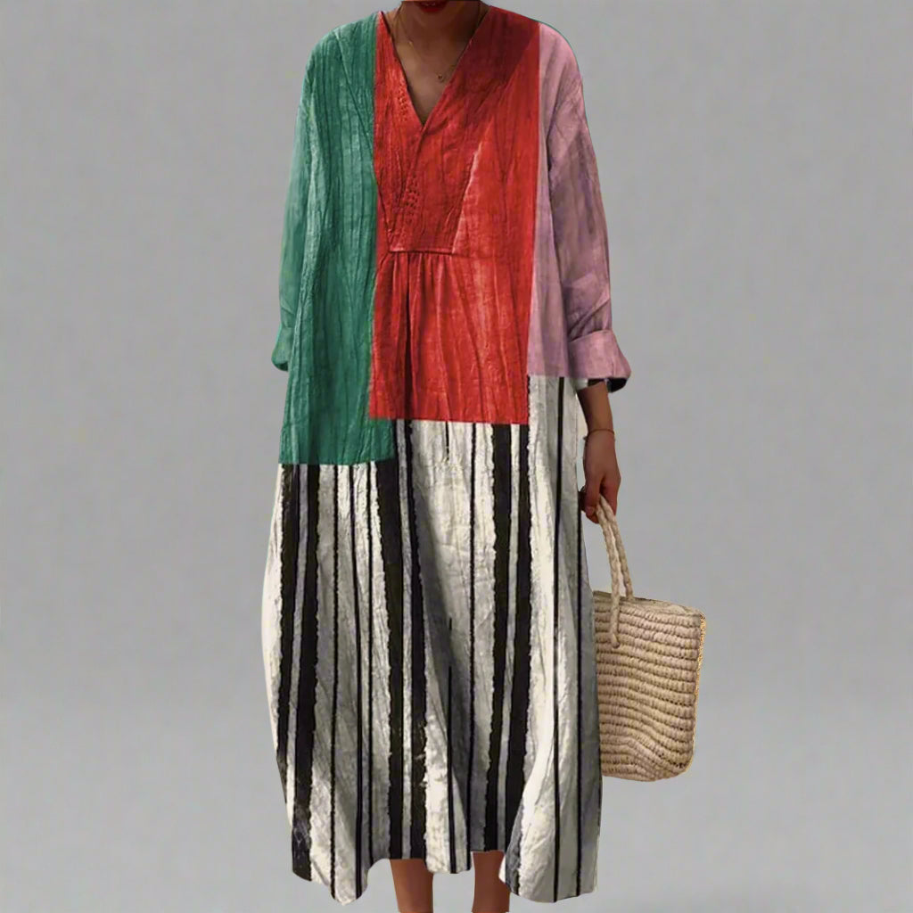 Rosa™  | Elegant Geometric Dress