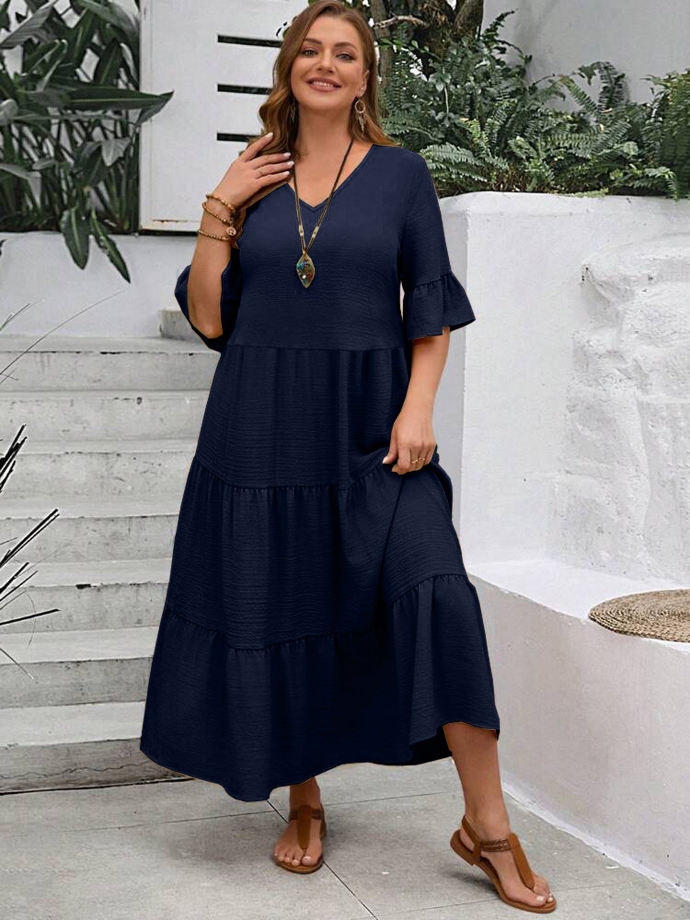 Quinn - Graceful Flowy Dress