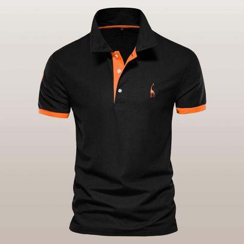 Tyler - Stylish Contrast Polo Shirt For Men