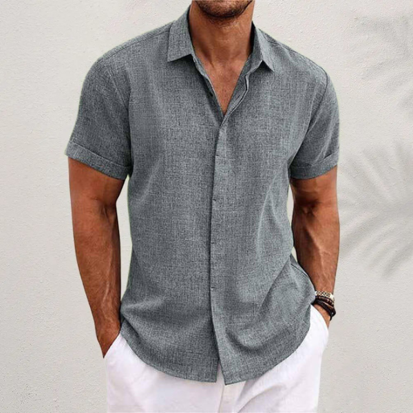 Oliver™ - Effortless Comfort Short-Sleeve Shirt For Men