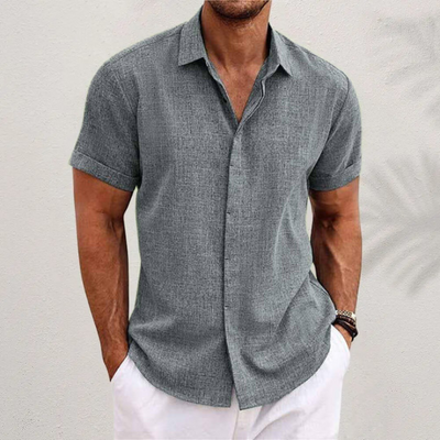 Oliver™ - Effortless Comfort Short-Sleeve Shirt For Men