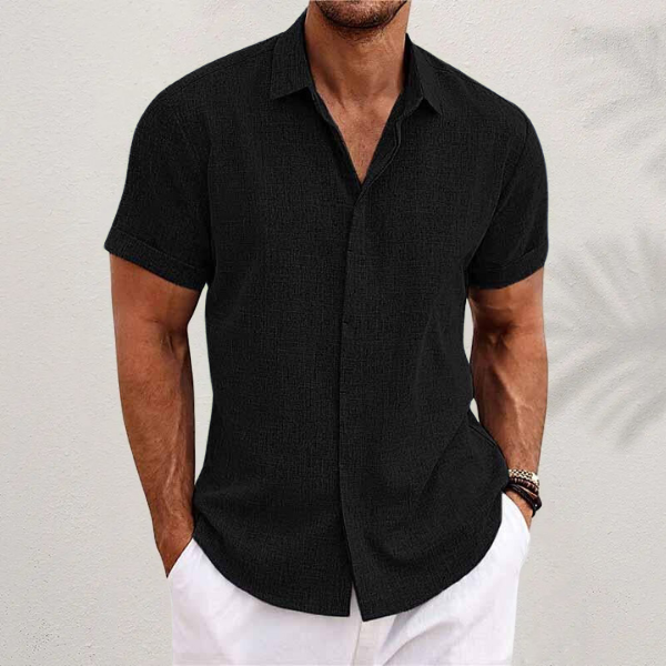 Oliver™ - Effortless Comfort Short-Sleeve Shirt For Men