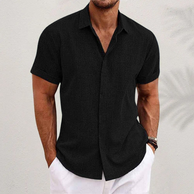 Oliver™ - Effortless Comfort Short-Sleeve Shirt For Men