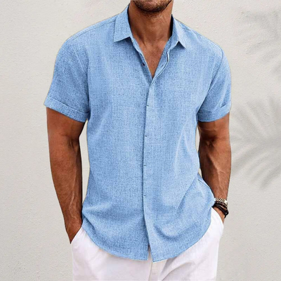 Oliver™ - Effortless Comfort Short-Sleeve Shirt For Men