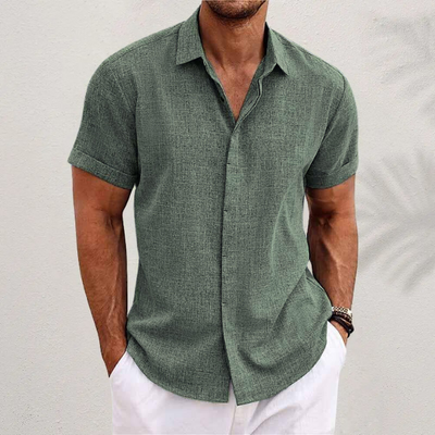 Oliver™ - Effortless Comfort Short-Sleeve Shirt For Men