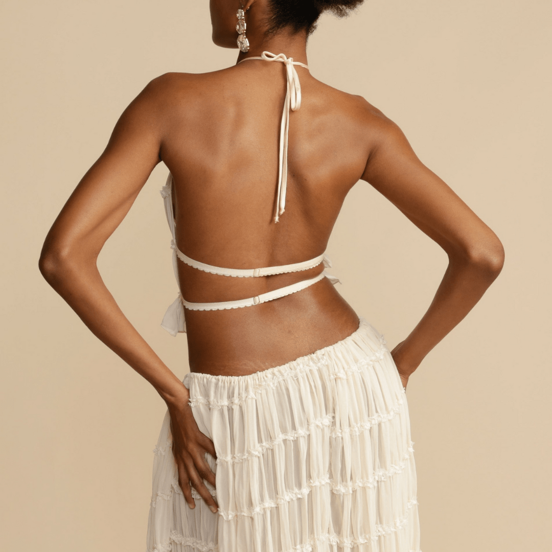 Coney - Halter Top and Skirt Set
