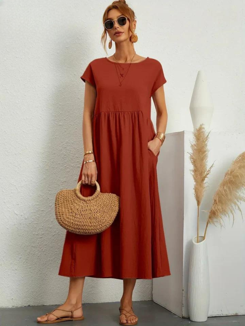 Daisy - Women's Loose and Pocketed Dress