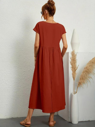 Daisy - Women's Loose and Pocketed Dress
