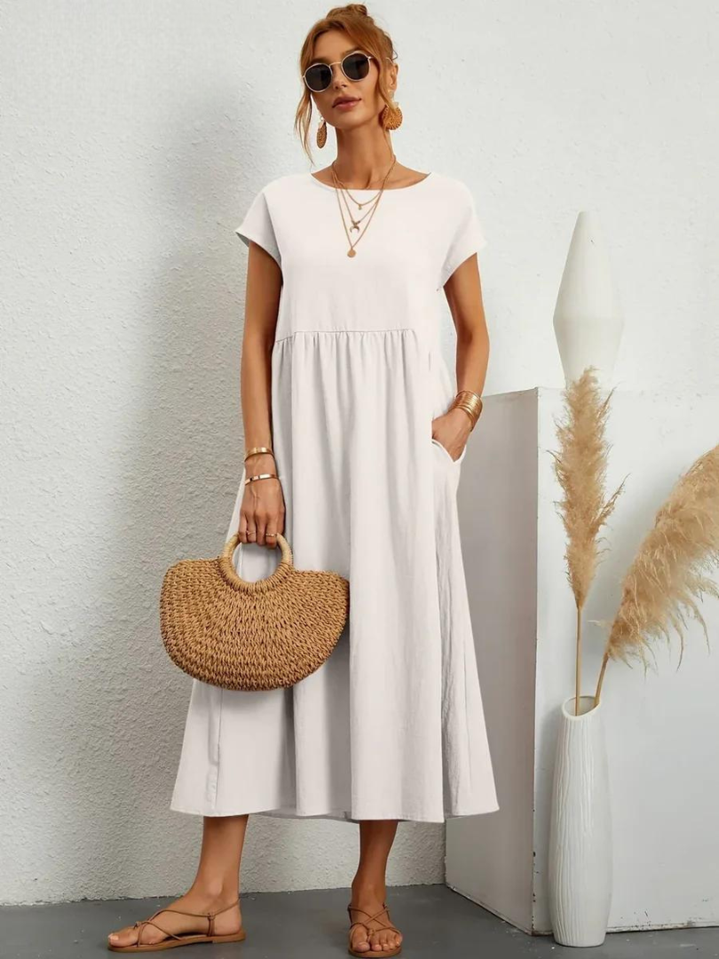 Daisy - Women's Loose and Pocketed Dress