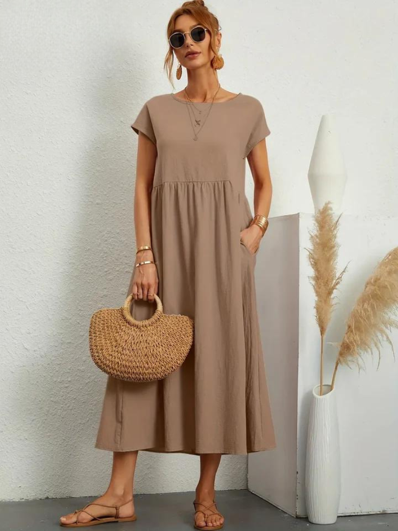 Daisy - Women's Loose and Pocketed Dress
