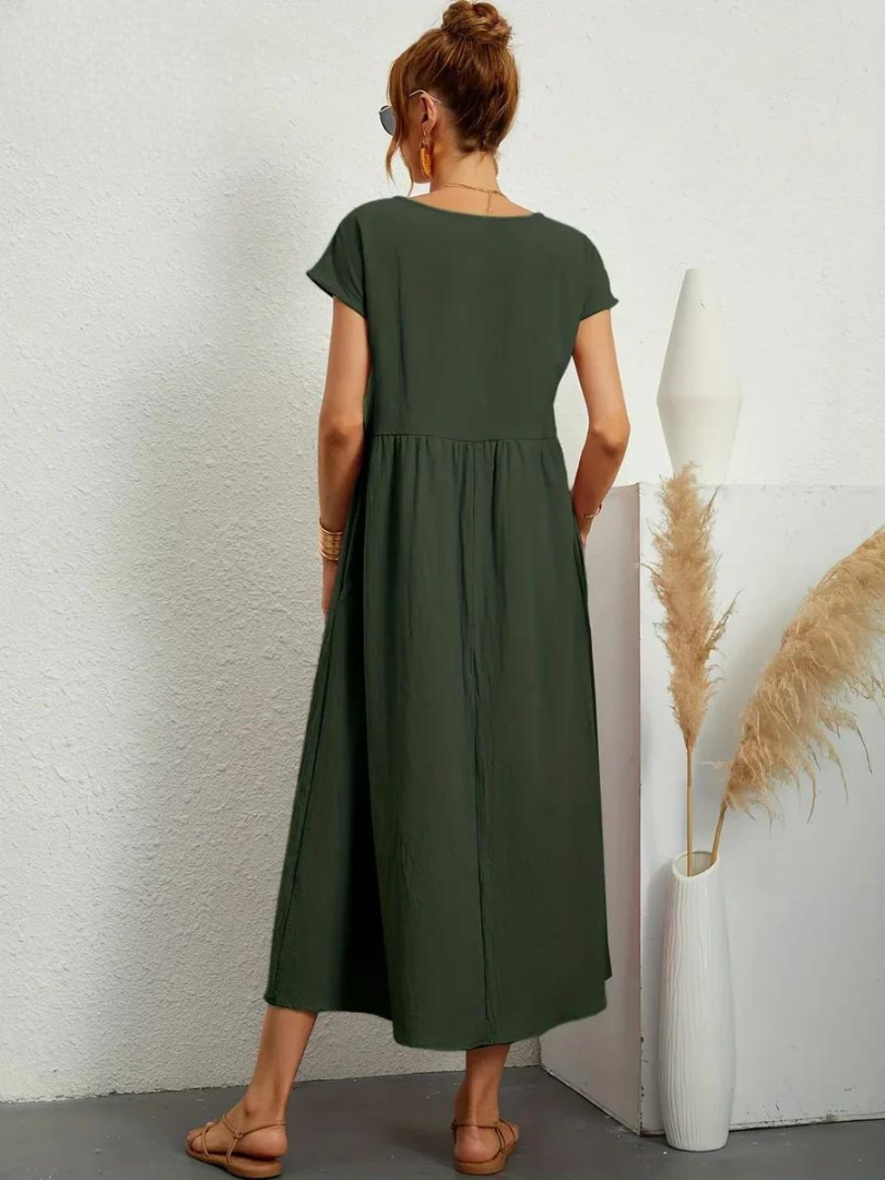 Daisy - Women's Loose and Pocketed Dress