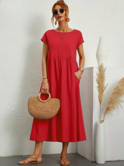 Daisy - Women's Loose and Pocketed Dress