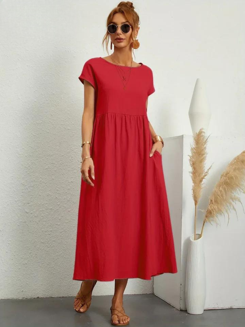 Daisy - Women's Loose and Pocketed Dress
