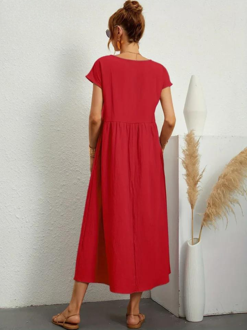 Daisy - Women's Loose and Pocketed Dress