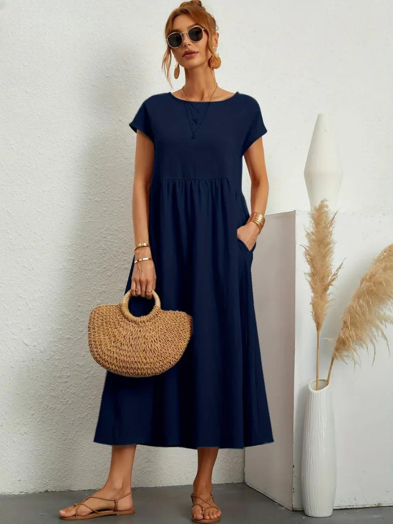 Daisy - Women's Loose and Pocketed Dress