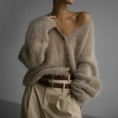 Allison - Stylish Oversized Knit Sweater