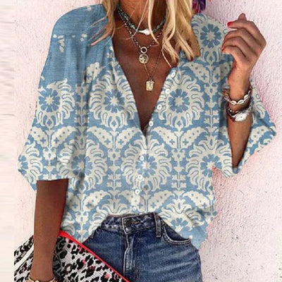 ADELAIDE - VINTAGE BUTTON BLOUSE