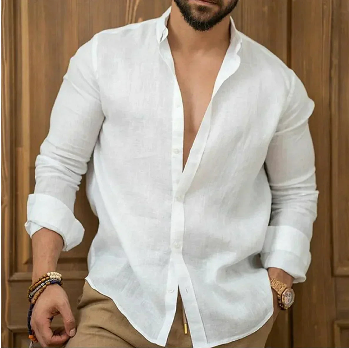 Wesly™ - Linen Beach Shirt For Men