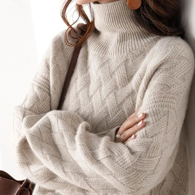 Pam - Modern Hand Knit Soft Sweater