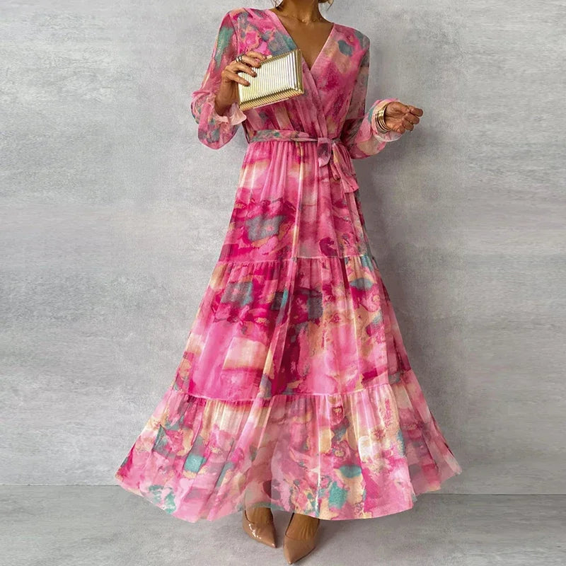 Sophie - Elegant Floral Dress