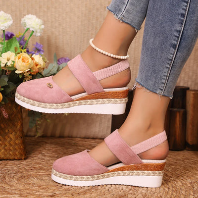 Lyra™ - Wedge Gladiator Sandals