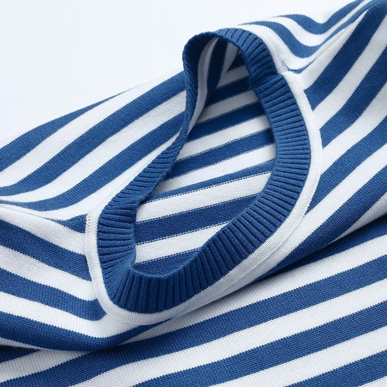 Bella - Elegant Striped Shirt