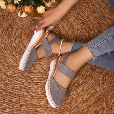 Lyra™ - Wedge Gladiator Sandals