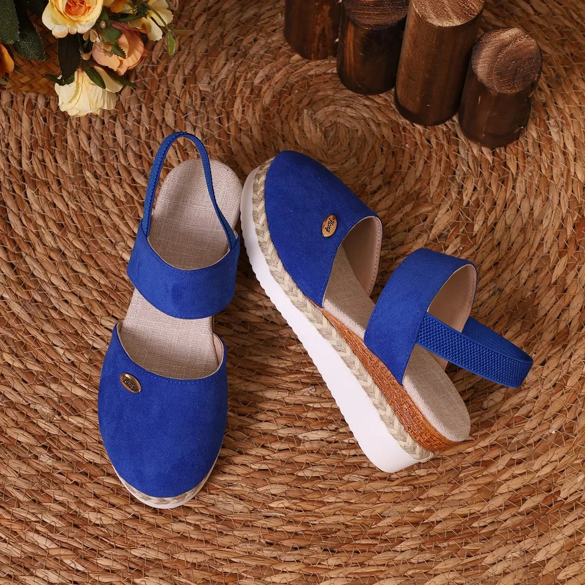 Lyra™ - Wedge Gladiator Sandals