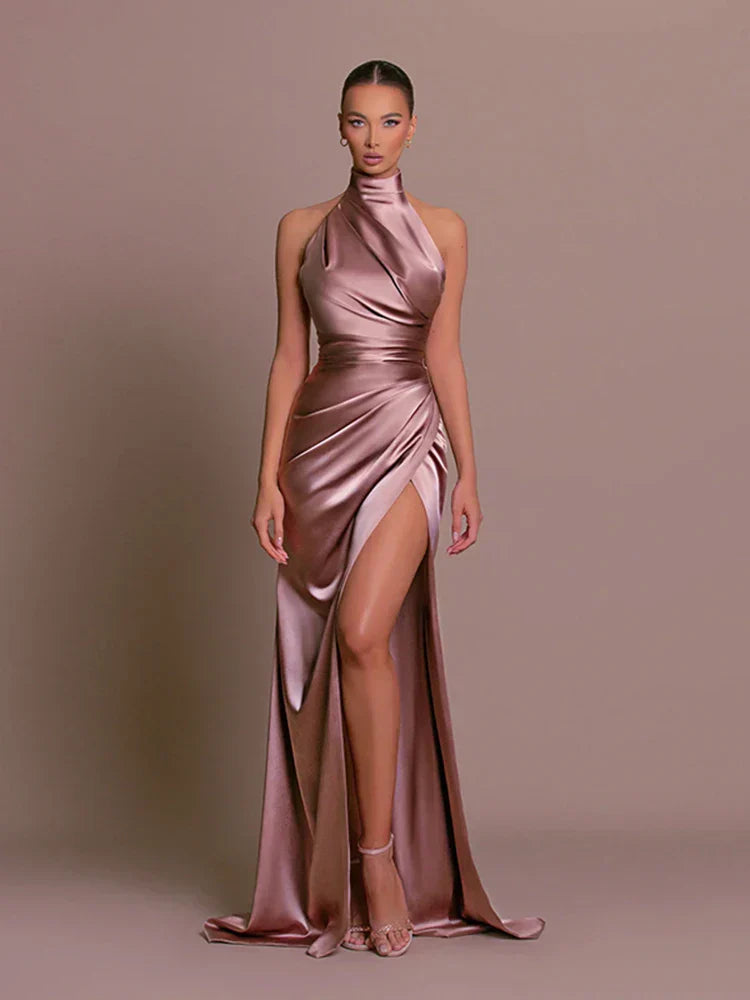Piper - Sleek Slit Gown