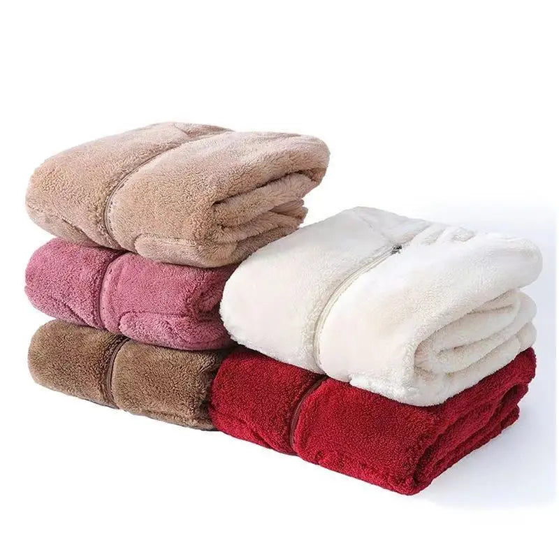 Nicole - Super Soft Coral Fleece Sweatshirt