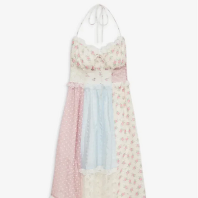 Viviana™ - Patchwork Dress with Straps