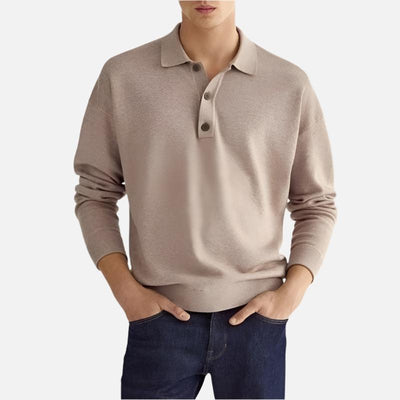 Seth - Stylish Polo Sweater For Men