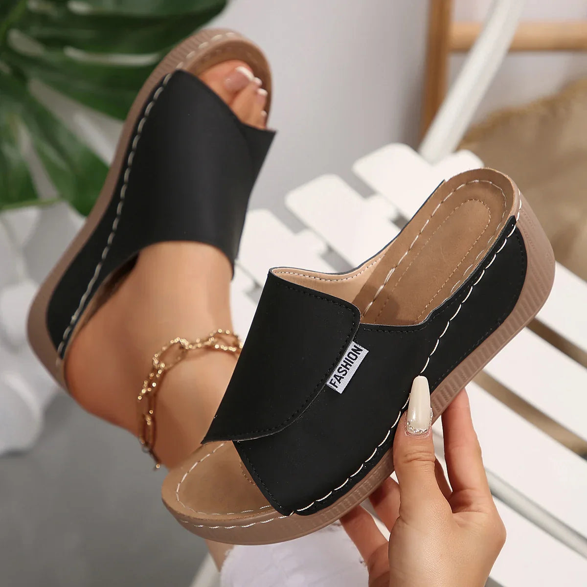 Selene | Orthopedic Wedge Heel Slippers™