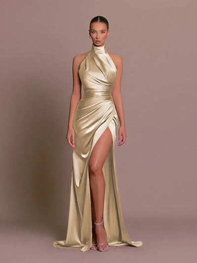 Piper - Sleek Slit Gown