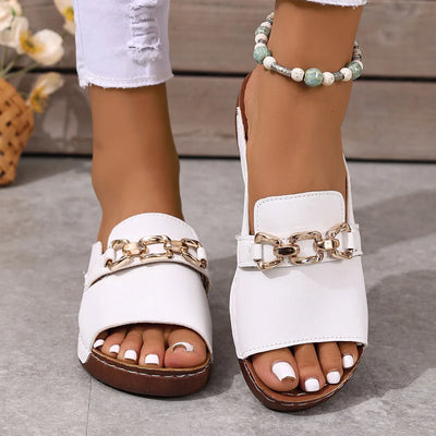 Ayline | Orthopedic wedge heel sandals™