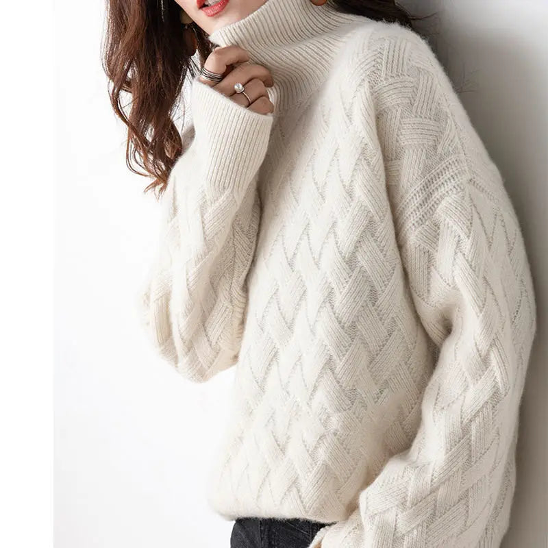 Pam - Modern Hand Knit Soft Sweater