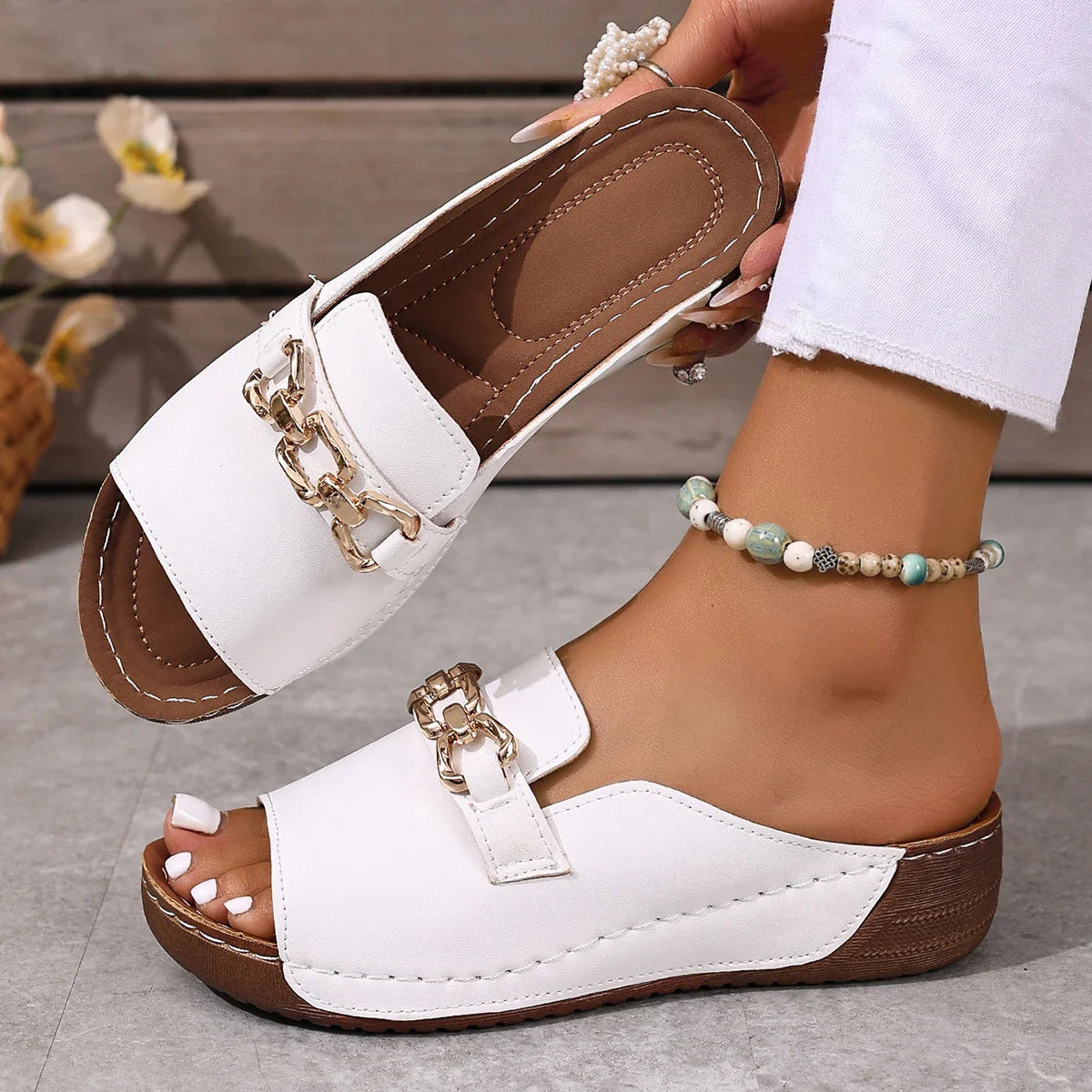 Ayline | Orthopedic wedge heel sandals™