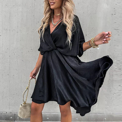 Annabelle - Chic Summer High Waist Mini Dress