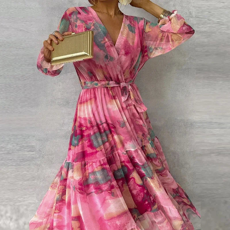 Sophie - Elegant Floral Dress