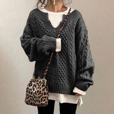 Bailey - Comfortable Hand-knitted Sweater