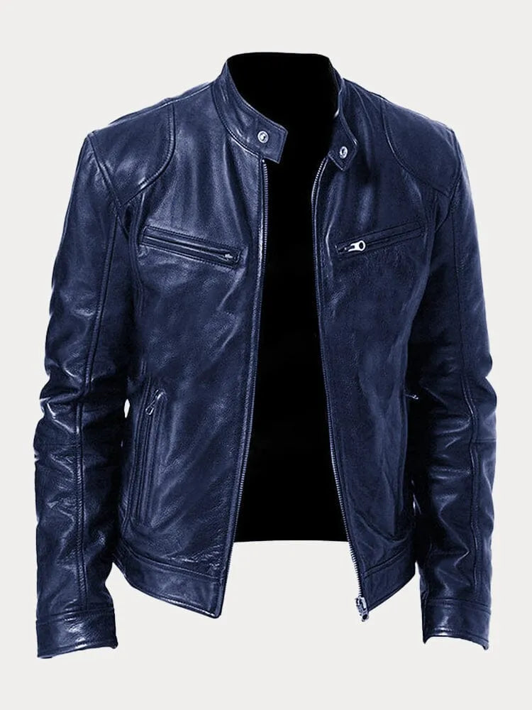 Rino™ - Stylish Biker Leather Jacket For Men
