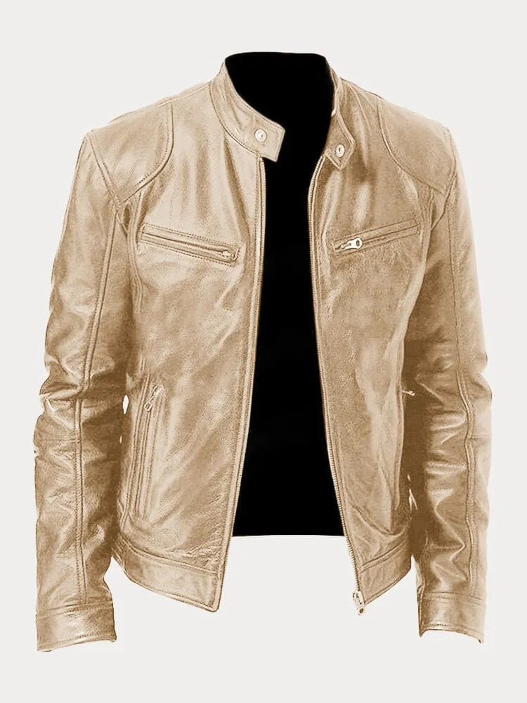 Rino™ - Stylish Biker Leather Jacket For Men