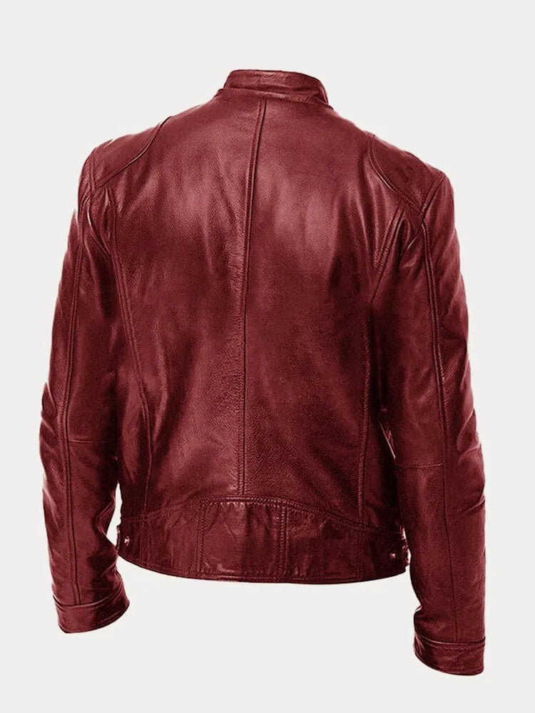 Rino™ - Stylish Biker Leather Jacket For Men