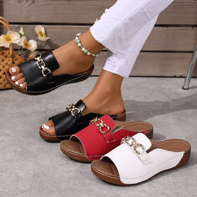 Ayline | Orthopedic wedge heel sandals™