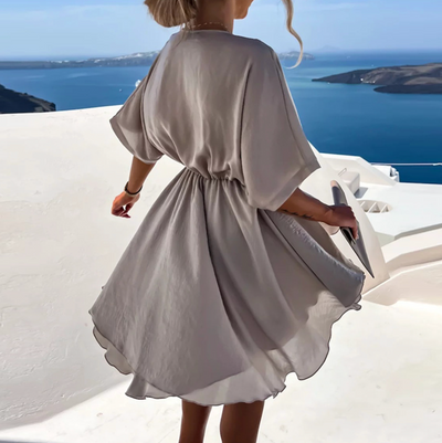 Annabelle - Chic Summer High Waist Mini Dress